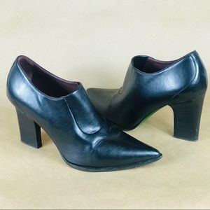 Lisa for Donald J Pliner Leather Booties w/Heel